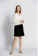 Blouse uni col v