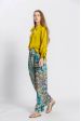 Blouse uni col v