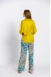 Blouse uni col v