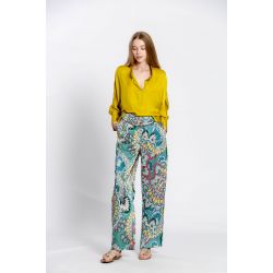 Blouse uni col v