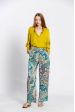 Blouse uni col v