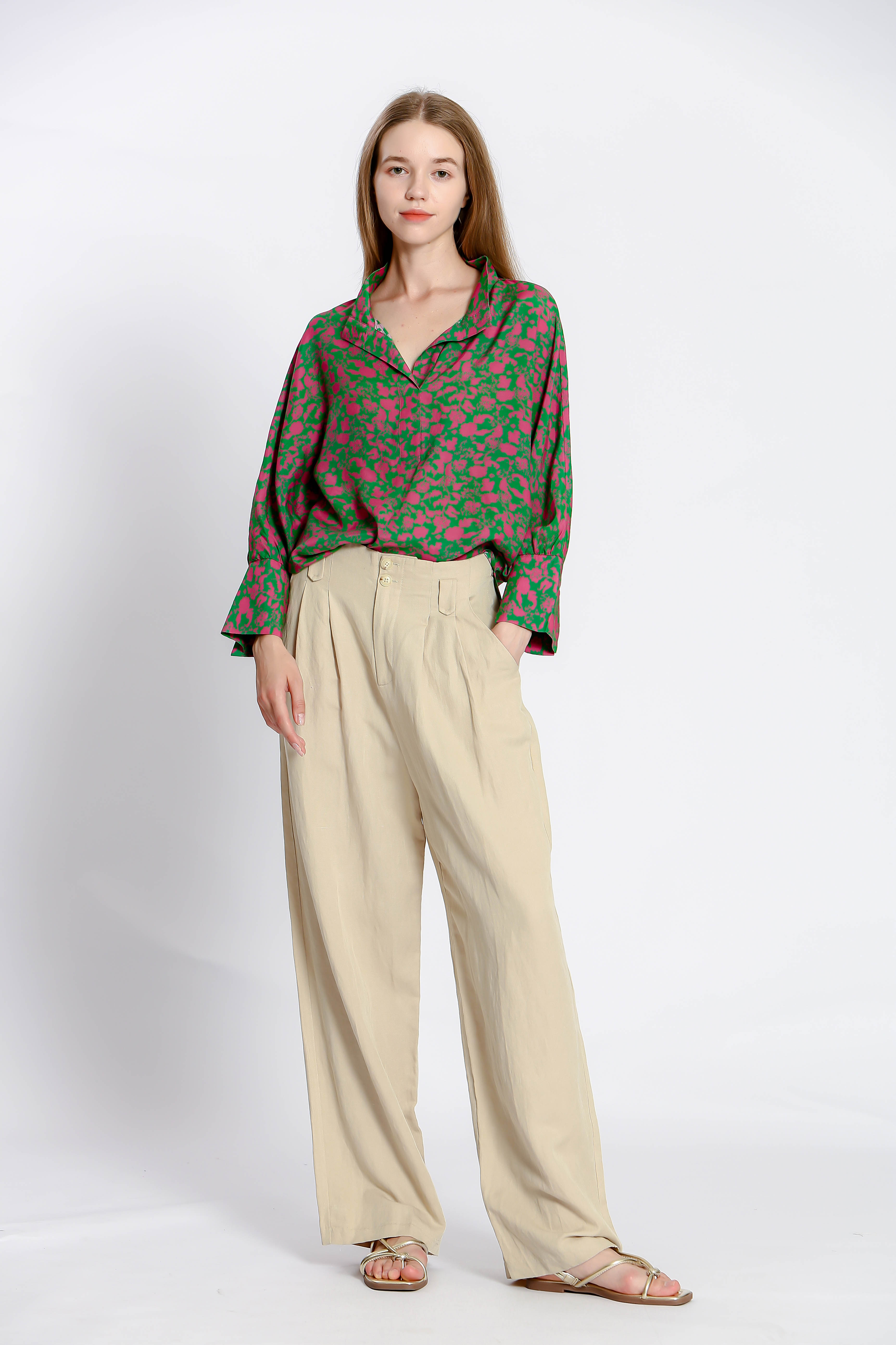 Blouse imprimé fleuri