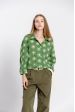 Blouse fleuri col chemise