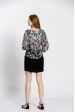 Blouse imprimé col v