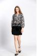 Blouse imprimé col v