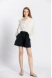 Chemisier imprimé col chemise