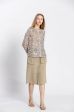 Blouse imprimé fleuri col rond