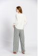 Blouse uni col rond