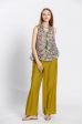 Blouse imprimé fleuri col v