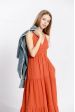 Robe uni bretelle