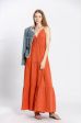 Robe uni bretelle