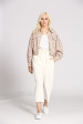 Veste coton fleuri