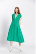 Robe uni col v