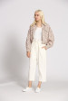 Veste coton fleuri