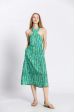 Robe bretelle croisé fleuri