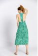 Robe bretelle croisé fleuri