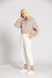 Veste coton fleuri