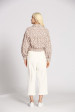 Veste coton fleuri
