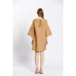 Robe uni col rond