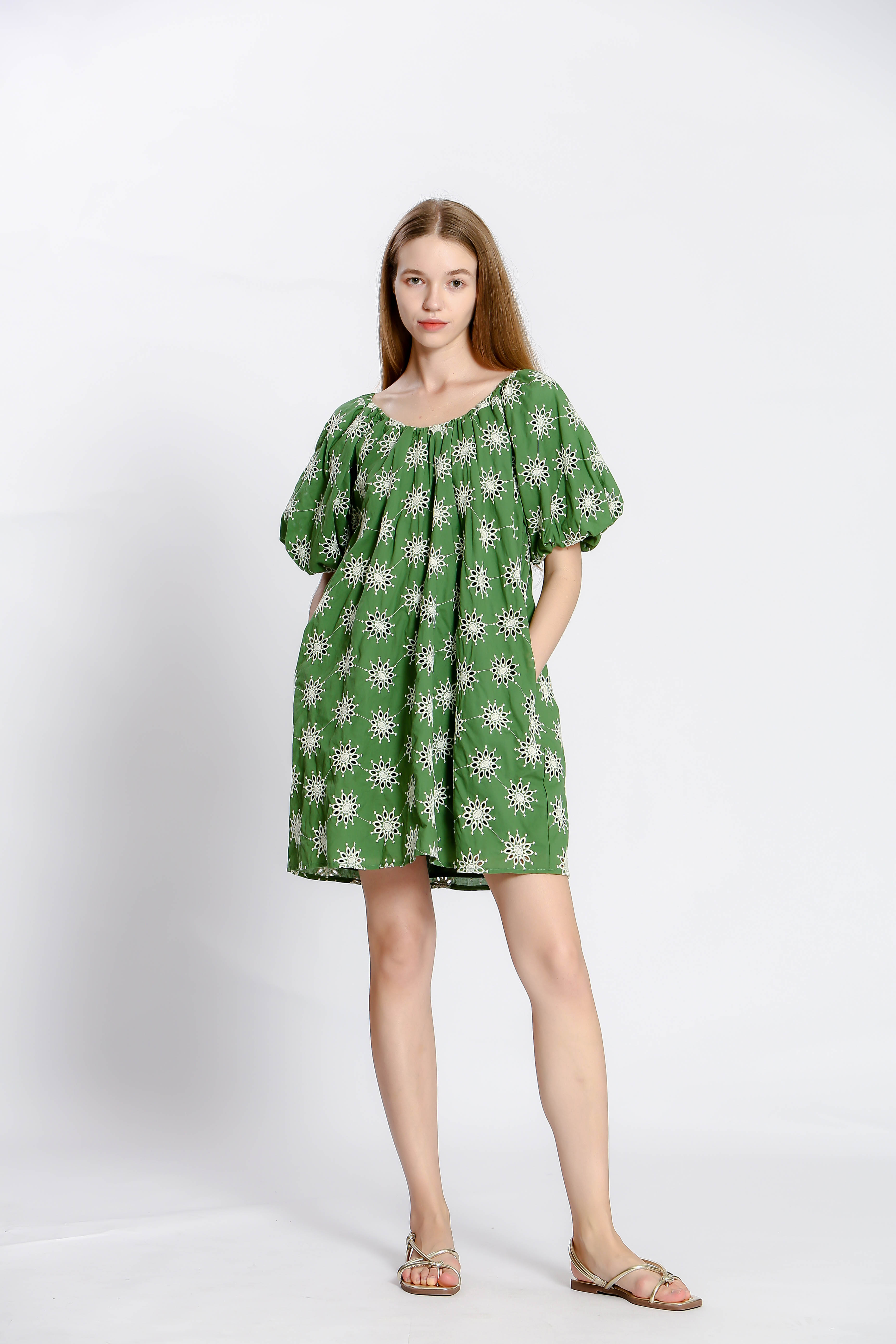Robe col rond