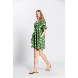 Robe col rond