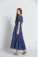Robe uni col v